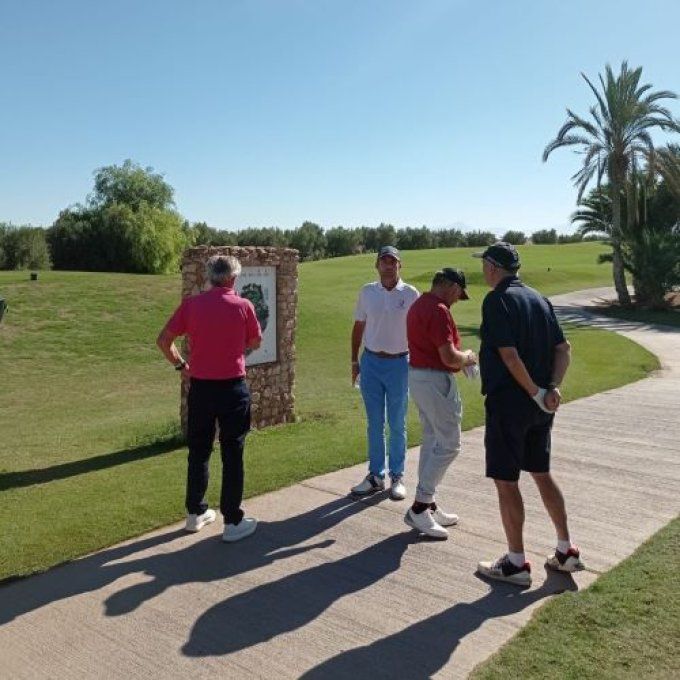Parcours accompagné 9 trous 3 personnes